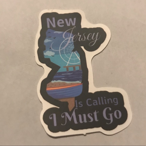 New Jersey Matte Finish PVC Removable Waterproof Decor Accent St… - Picture 4 of 9